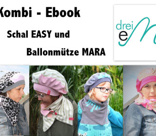 E-Book - Schal Easy und Ballonmütze MARA